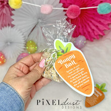 Load image into Gallery viewer, Printable Bunny Bait Instruction Cards - Easter Bunny Food Tags
