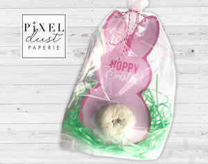 Easter Bunny Donut Tail Printable Treat Cards