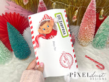 Load image into Gallery viewer, Printable Scout Elf Envelopes, Elf Outfit Props
