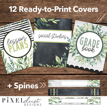 Load image into Gallery viewer, Modern Magnolia Editable Binder Covers and Spines
