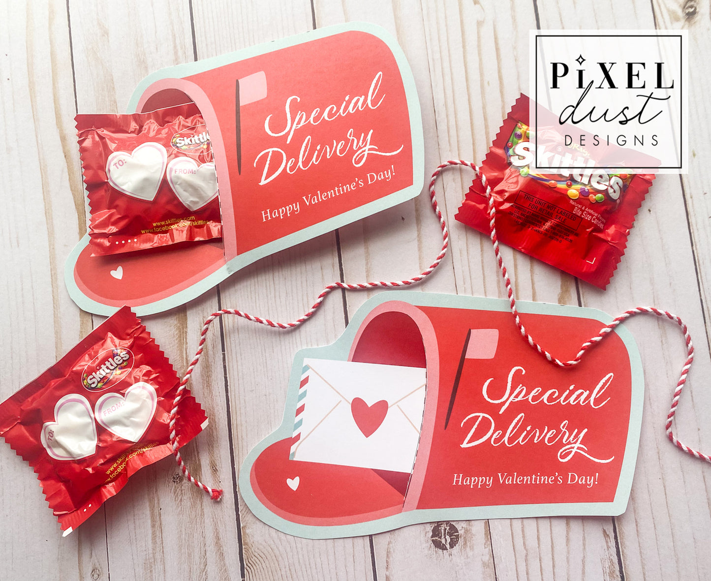 Valentine Mailbox Special Delivery Printable Cards