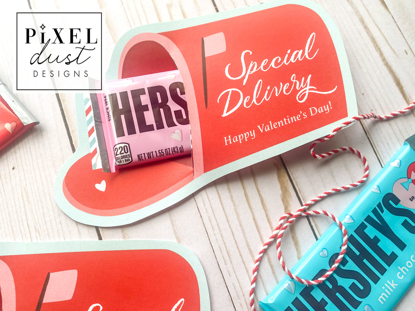 Valentine Mailbox Special Delivery Printable Cards