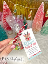 Load image into Gallery viewer, Magic Reindeer Food Tags, Santa&#39;s Reindeer Treat Cards
