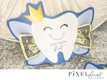 Load image into Gallery viewer, Tooth Fairy Money Holder - Blue
