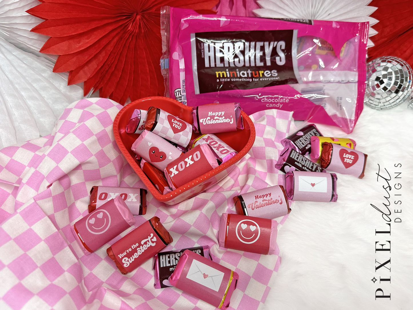 Printable Valentine Candy Bar / Gift Card Wrappers