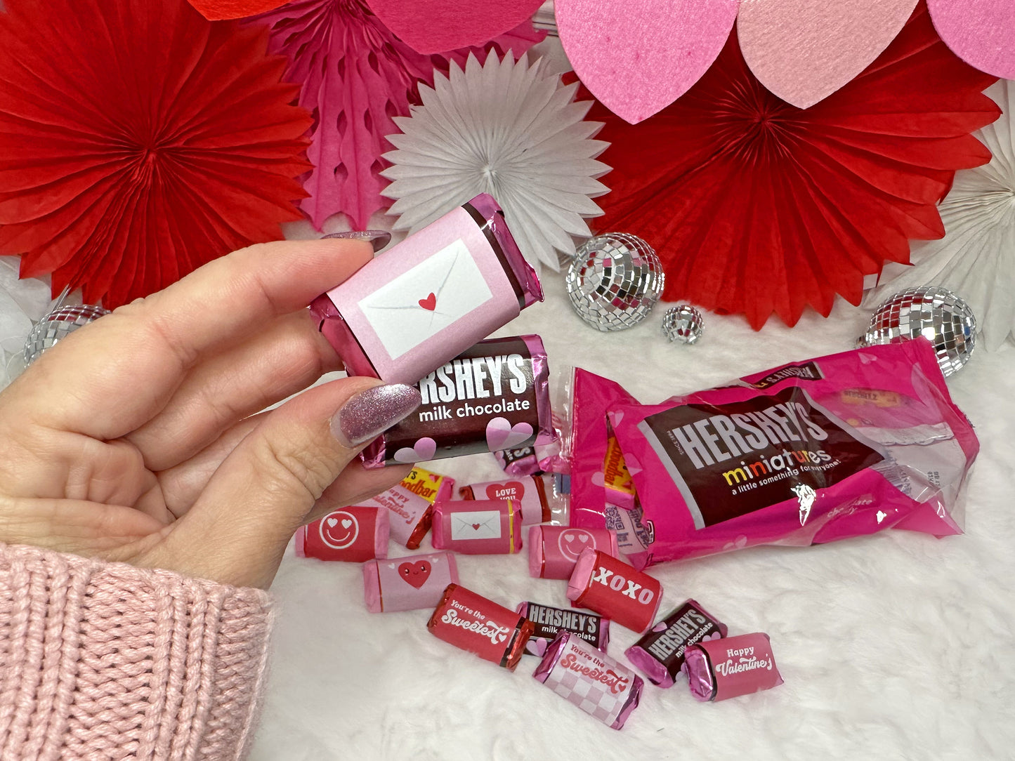 Printable Valentine Candy Bar / Gift Card Wrappers