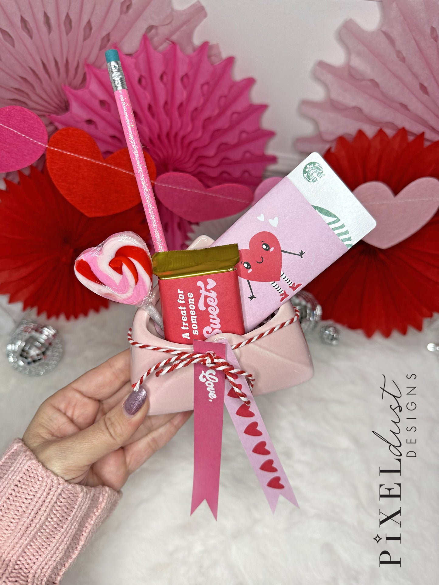 Printable Valentine Candy Bar / Gift Card Wrappers