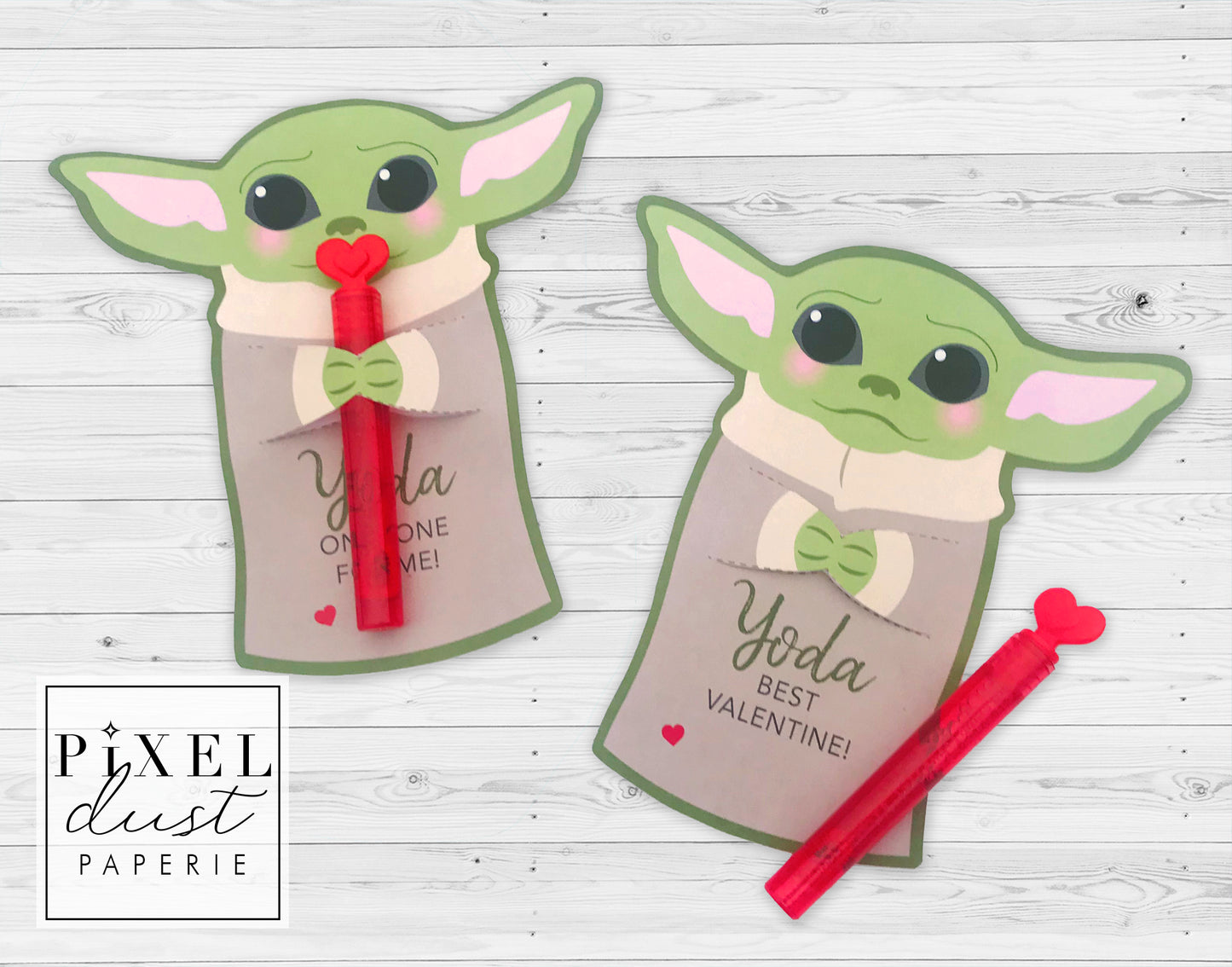 Baby Alien, Child Printable Valentine Treat Holder Cards