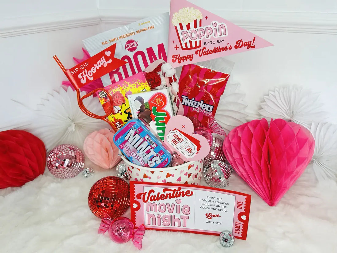 Cute and Easy Valentine’s Day Gift Basket Ideas