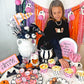 Boo La La Halloween Party Decor Set, Printable Flags, Picks and Signs