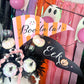 Boo La La Halloween Party Decor Set, Printable Flags, Picks and Signs