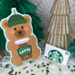 Bearista Coffee Printable Gift Card Holder