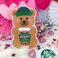 Valentine Bearista Coffee Printable Gift Card Holder