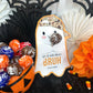 Camo Hat Ghost Printable Halloween Treat Cards for Kids