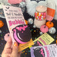 Bubble Tape, Double Double Toil & Trouble Witch Cauldron Printable Halloween Cards