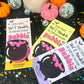 Bubble Tape, Double Double Toil & Trouble Witch Cauldron Printable Halloween Cards