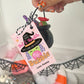 Bubblegum Witch Double Double Toil & Trouble Halloween Gift Tag