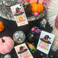 Bubblegum Witch Double Double Toil & Trouble Halloween Gift Tag