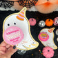 Bubble Tape Bubblegum Ghost Printable Halloween Treat Card for Kids