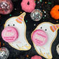 Bubble Tape Bubblegum Ghost Printable Halloween Treat Card for Kids