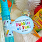 Printable First Day of School Bubble Wand Tags, Back to School Bubbles of Fun Tags