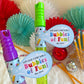 Printable First Day of School Bubble Wand Tags, Back to School Bubbles of Fun Tags