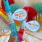 Printable First Day of School Bubble Wand Tags, Back to School Bubbles of Fun Tags