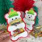 Christmas Gummy Polar Bear Printable Treat Holder Cards