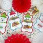 Christmas Gummy Polar Bear Printable Treat Holder Cards