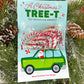 Christmas Tree Cakes Santa Car Printable Treat Cards