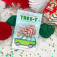 Christmas Tree Cakes Santa Car Printable Treat Cards
