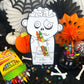 Halloween Crayon Holder Printable Coloring Sheet Cards