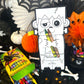 Halloween Crayon Holder Printable Coloring Sheet Cards
