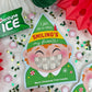 Christmas Elf Chewing Gum Printable Treat Cards