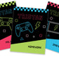 Video Game, Gamer Personalized Binder Cover Set