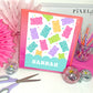 Sweet Gummy Bear Personalized Binder Cover Set