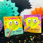 PICK or Treat Zombie Nose Halloween Printable Treat Cards
