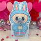 Cute Monster Bunny Printable Valentine Treat Holder Cards for Kids