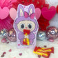 Cute Monster Bunny Printable Valentine Treat Holder Cards for Kids