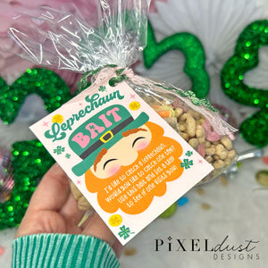 St. Patrick's Day Leprechaun Bait Printable Cards / Tags