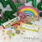 Lucky Charms Bag Topper and Cereal Bar Wrappers, Printable St. Patrick's Day Treat