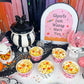 Boo La La Halloween Party Decor Set, Printable Flags, Picks and Signs