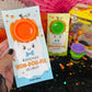 Play Dough Ghost Printable Halloween Treat Cards