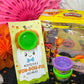 Play Dough Ghost Printable Halloween Treat Cards