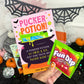 Pucker Potion Fun Dip Candy Halloween Trick or Treat Cards for Kids