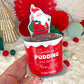 Santa / Chimney Christmas Pudding Cup Printable Treat Cards
