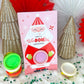 Play Dough Santa Claus Printable Christmas Treat Cards for Kids