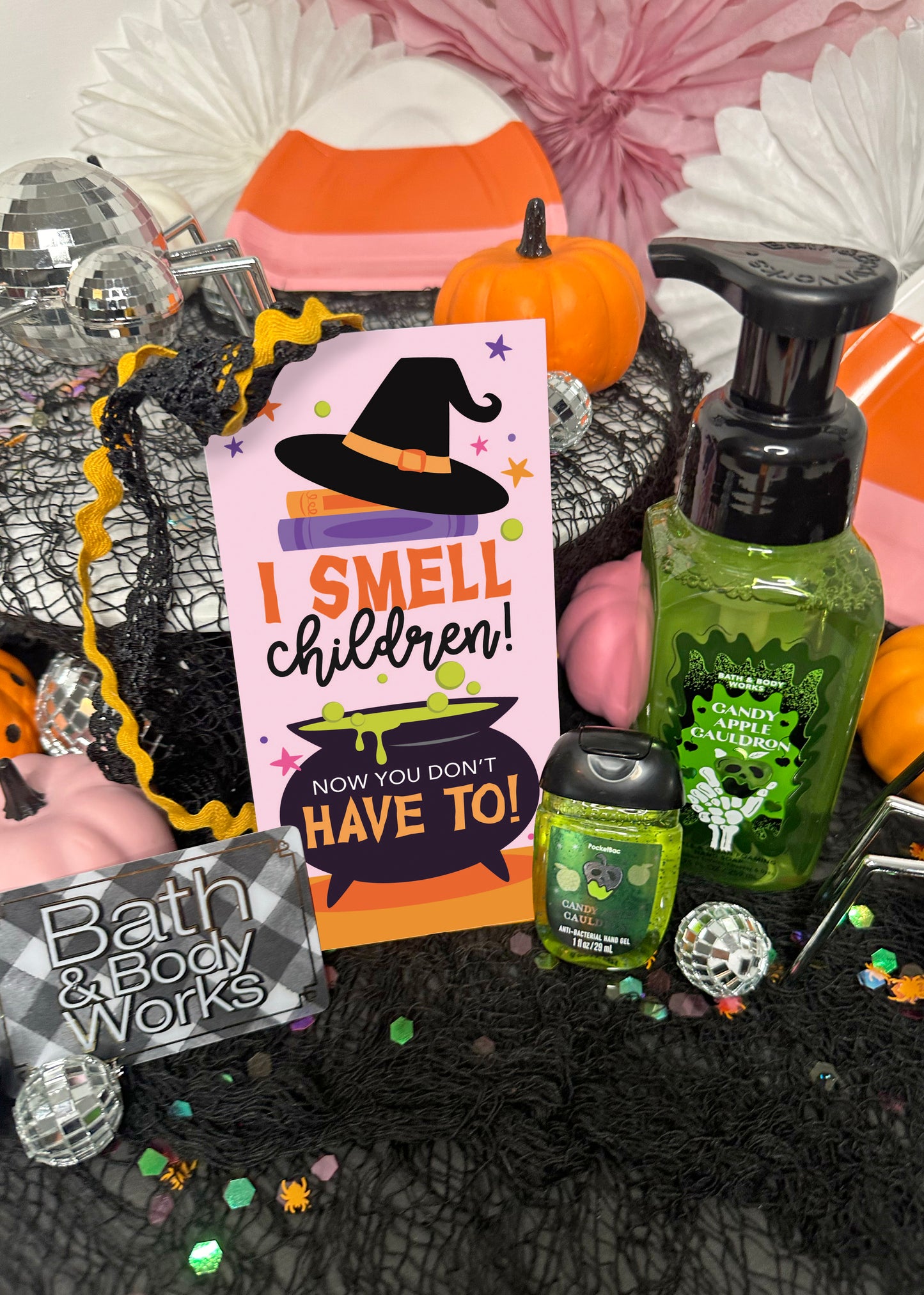 I Smell Children Funny Halloween Teacher Gift Tags