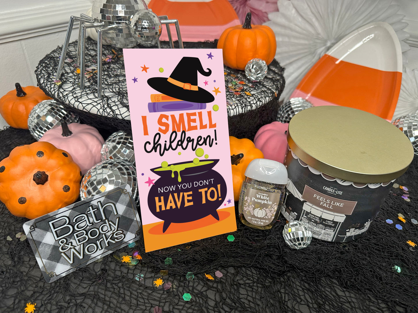 I Smell Children Funny Halloween Teacher Gift Tags