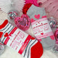 Printable Sock Valentine Tags and Wrappers